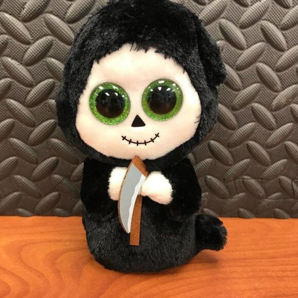 TY Beanie Boos - Grimm black grim reaper 2015